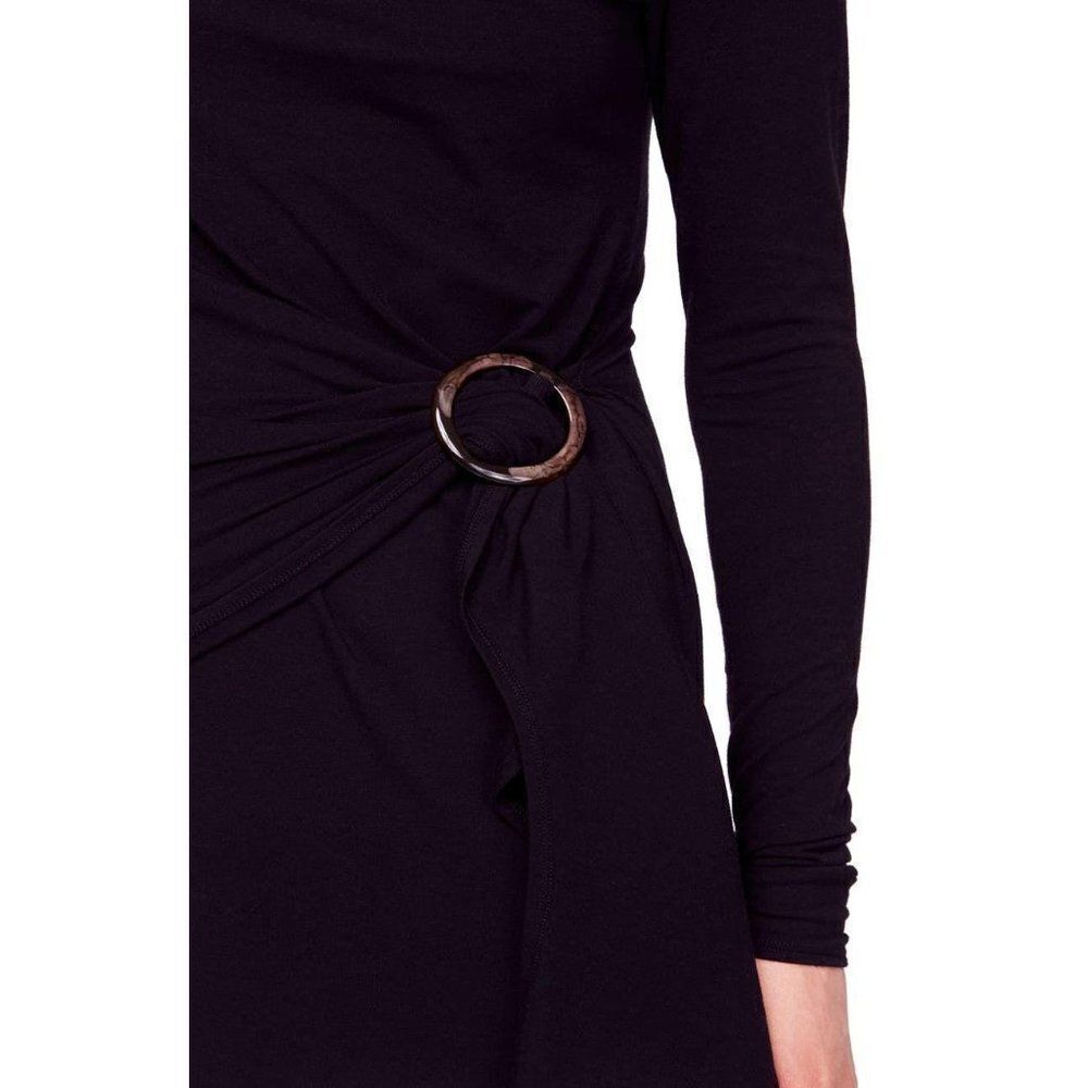 Free People NEW Frankie Black Lightweight Dress M‎ - Picture 4 of 7